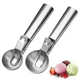 Ice Scoop Press High Grade Premium Stainless Steel Ice Cream Scoop