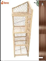 Book Rack / Shoe Rack for Corner /Book Shelf  / Multi Purpose Storage Organizer /study room Rack / Book rack /Cane Rack / Book organizer/storage orgen