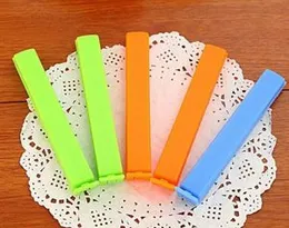 5 pcs Plastic seal pocket mouth storage clip household snacks food bag sealed protective clip gift spot