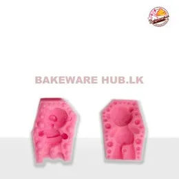 3D Panda Silicone Mould – N1157 | 10cm Height | Flexible Fondant Figure Mould