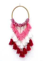 TMS | Macrame Wall Hanging Decor | Macrame Wall Hanging Shelf | Wood Floating Hanging Shelf Storage Shelf Bohomian Wall Décor (Size 10 x 5 x 22 Inches