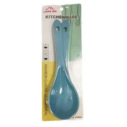 Liang Qin Fashion Classic Plastic Rice Ladle With Wonderful Blue Color