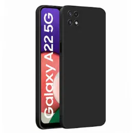 2 MM Silicone Anti Fungal Camera protection Slimfit Case Back cover for SAMSUNG A22(5G)