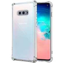 Thickballoon Shockproof Transparent Back Cover for Samsung S10