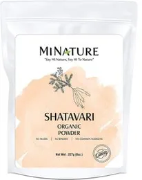 mi nature USDA Organic Shatavari Powder (Asparagus Racemosus) | 227gram