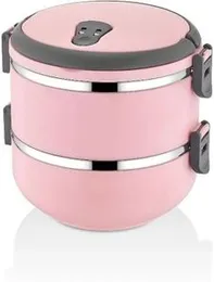 Double layer Stainless Steel Lunch Box Thermos Vacuum High Quality Hot Food Flask Portable Food Soup Thermal Insulated Containers