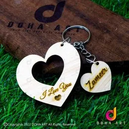 Customized Heart Shape Key Tags, King Wishes Key Tags, Personalized Acrylic Key Tags, Key Chain, Key Ring Love Gift