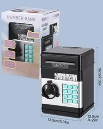Digital ATM Piggy Bank, Money Box, toys Mini ATM Savings Piggy Banks Toys for Real Money Save for Kids Girls Boys Adults, Electronic ATM Machine Coin