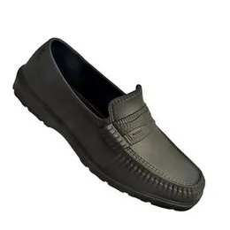 Rubber Shoe - Black - Waterproof | Stylish & Comfortable Slip-On Shoes for Casual & Formal Wear