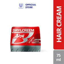 Brylcreem Aqua-Oxy Hair Styling Cream, Original Nourishing, 75 ml  hair jel / cream