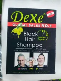 COSMTEK Natural Black Hair Dye Shampoo – Ammonia-Free, Herbal-Infused Gray Coverage