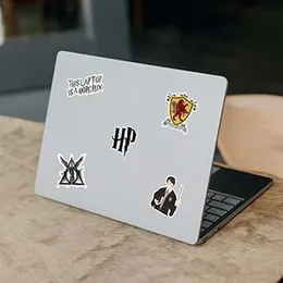 CodersParadise Vinyl Pack Of 57 Harry Movie Stickers For Laptop, Journal, Diary, Guitar, Mobile Case - Aesthetic Waterproof Stickers, self adhesive