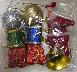 Party Santa Festival Christmas Decoration 9Pcs Pack Medium Deco Set