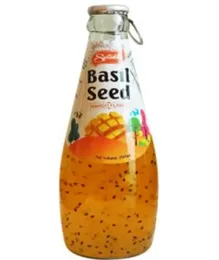 Sprinkle Basil Seed Drink (Mango) Flavor 250ml – Refreshing Healthy Fruit Beverage