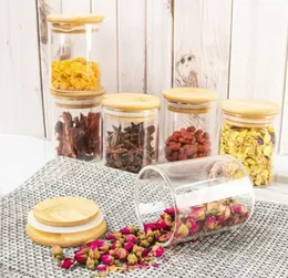 6cm Diameter Bamboo Lid Spice Jar