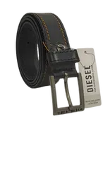 Diesel Men’s Genuine Leather Belt – Premium Cowhide Waist Belt | Luxury, Durable & Timeless Men’s Fashion Accessory, Stylish High-Quality Classic Leat