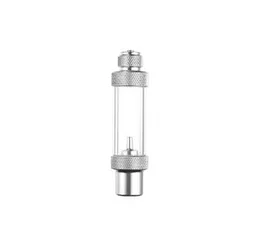 Aquarium CO2 Bubble Counter with Built in Check Valve For Aquarium Planted Tank Fish Tank Aluminium Aquarium Co2 Bubble Counter For Solenoids And Regu