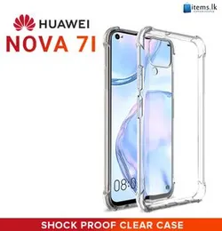 Luxury Shockproof Transparent Shockproof Bumper Case For Huawei Nova 7i Crystal Transparent Premium Quality Shockproof Protective Phone ShellNova 7i S