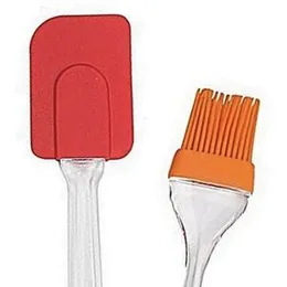 Silicone brush and spatula set