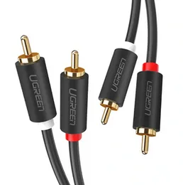 UGREEN 2 Meter 2RCA Male to 2RCA Male Cable – AV104 - 10518