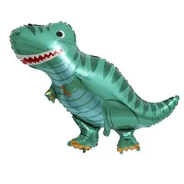 38" x 32" Foil Dinosaur Animal Jungle Happy Birthday Party Foil Balloon Animals