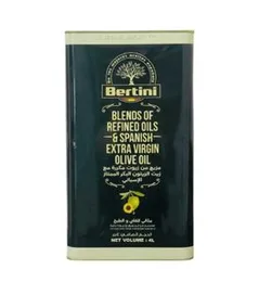 Bertini - 4L Blends of Refined oils AND Spanish EXTRA Virgin Olive oil 4L
