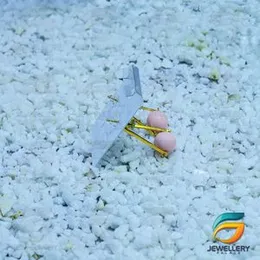 Góld Plated Earrings Stylish Góld Pin With Ball Earring With Stone for Women..