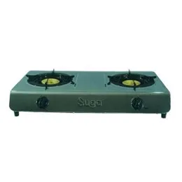 Suga 2B-5128DY 2 Burner Gas Cooker – High Efficiency, Auto-Ignition