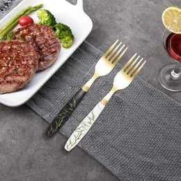 Stainless Steel Dinner Forks Long Handle Dessert Forks Table Fork for Home Kitchen or Restaurant.