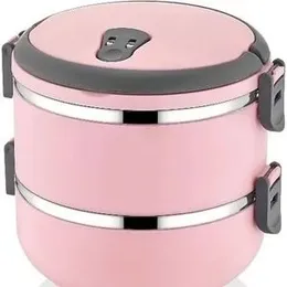 Double layer Stainless Steel Lunch Box Thermos Vacuum High Quality Hot Food Flask Portable Food Soup Thermal Insulated Containers