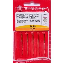 Singer Sewing Machine Needles 2045 (80/11)