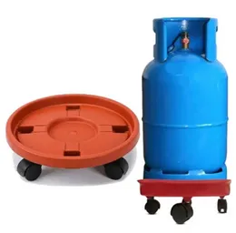 Gas cylinder stand/ cylinder trolley with wheels / Home kitchen trolley lpg gas and garden