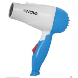 Professional Nova Foldable Hair Dryer , Compact and Powerful for Salon-Quality Styling.