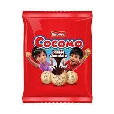 Cocomo Biscuits – 19g x 24Pcs Box | Chocolate Cream Filled Funa Snack