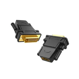 Ugreen 20124 DVI 24+1 Male To Hdmi Female Adapter – Black