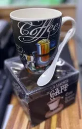 Expert Design Coffee Mug Showpiece with spoon
