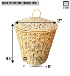 Office dustbin, waste paper dustbin, baby laundry Basket.