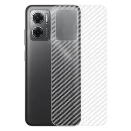 Redmi A1 Plus Clear Slim Carbon fibre Phone Transparent protective Mobile Back Sticker For Redmi A1 Plus