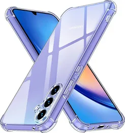 Samsung Galaxy A34 5G Shockproof Silicone Phone Case Transparent Protection Back Cover