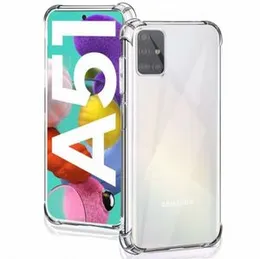 Samsung Galaxy A51 Shockproof Silicone Phone Case Transparent Protection Back Cover