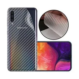Carbon Fibre back sticker For Samsung A20S