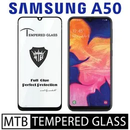 Samsung Galaxy A50 Branded MTB High Quality Screen Protector Full Glue 9D MTB tempered Glass for Samsung Galaxy A50