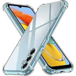 Samsung Galaxy M14 4G Shockproof Silicone Phone Case Transparent Protection Back Cover