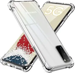 Samsung Galaxy S20 Shockproof Silicone Phone Case Transparent Protection Back Cover