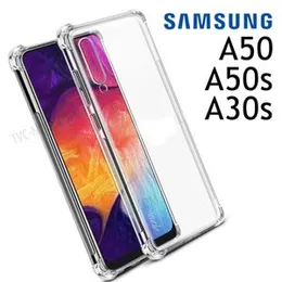A30s, A50, A50s Protective Thick Balloon Back Cover Air Bag Anti Shock Clear Transparent Back Case For Samsung Galaxy A30s,A50,A50s