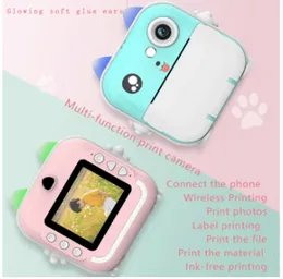 Digital Children Camera For Photography Instant Print Photo Kids Camera Mini Thermal Printer Video Educational Toys Gift