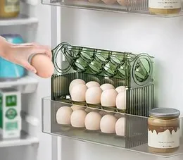 Egg Storage Auto Flip Up