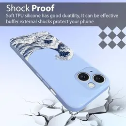 Fashionury Apple iPhone 15 Case Back Cover Shockproof Soft Silicon Glossy TPU | 360 Degree Protection| Camera Protection | Designer Stylish Cover for