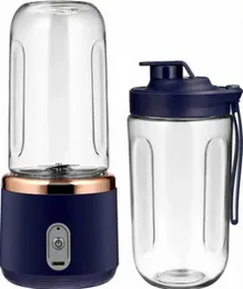 Portable Mini Electric Juicer Stainless Steel Blade Juice Maker Cup Fruit Juicer Automatic Juice Blender