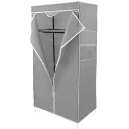 Wardrobe Folding Closet Fabric Clothes Storage Cabinet Locker Cupboard (GY70)
